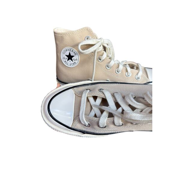 Converse Chuck Seasonal HighTop Lace Up Sneaker Oat Milk/Egret - M4 / W 6 - Picture 7 of 13
